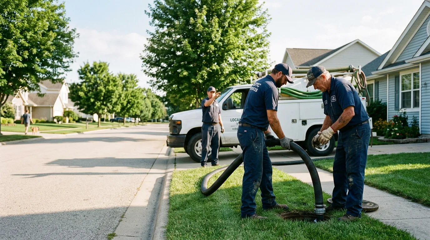 Septic Tank Cleaning in Fiskdale, MA
